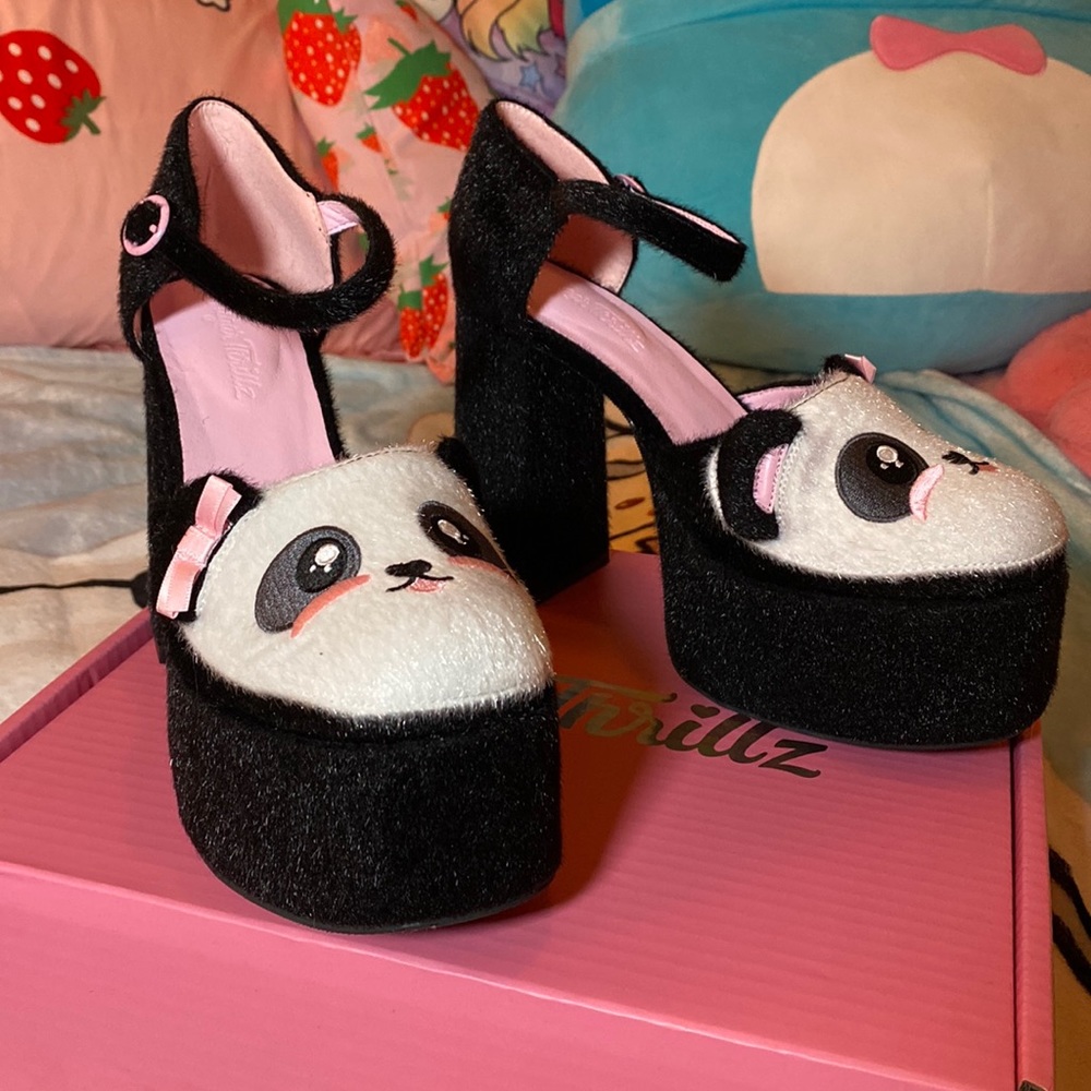 DEADSTOCK Sugar Thrillz Huggable Honey Platform Mary Janes from Dollskill NWB